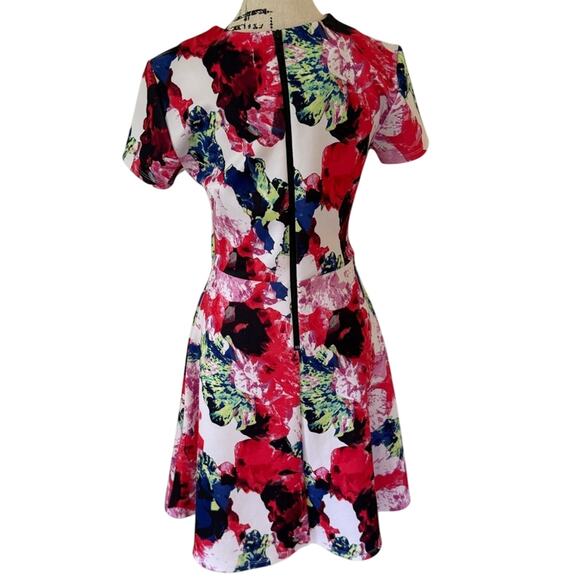 MILLY for DesigNation Floral Fit & Flare Dress - Picture 2 of 5
